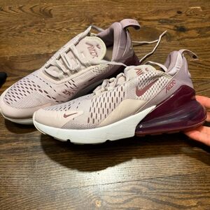 Nike Air Max 270 Women’s Running Shoes - Plum/Pink